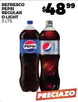 Merco Pepsi regular o light oferta