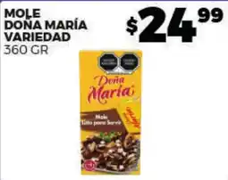 Merco Mole Dona Maria Variedad oferta