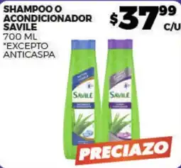 Merco savile shampoo o acondicionador oferta