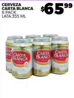 Merco Carta Blanca cerveza oferta