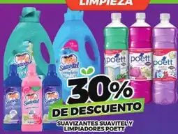 Merco Suavizantes Suavitel y Limpiadores Poett oferta