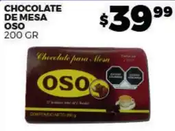 Merco Oso chocolate de mesa oferta
