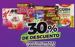 Merco Kellogg's todos los cereales y barras oferta