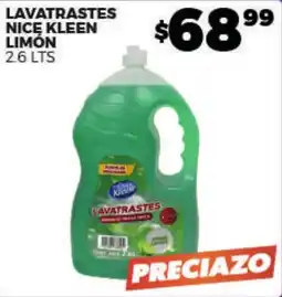 Merco Nice Kleen lavatrastes limón oferta