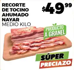 Merco Recorte de tocino ahumado nayar oferta