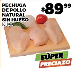Merco Pechuga de pollo natural sin hueso oferta