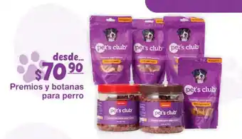 Pet's club premios y botanas para perro