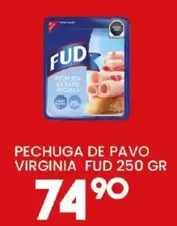 Alsuper Fud pechuga de pavo virginia oferta