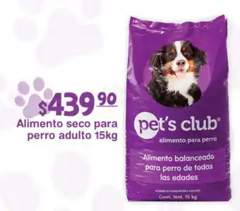 Pet's club alimento para perro
