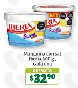 Soriana Súper Iberia Margarina con sal oferta