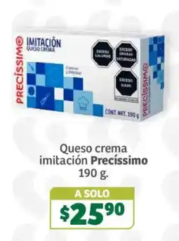 Soriana Súper Precíssimo queso crema imitación oferta