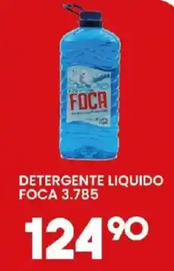 Alsuper Foca detergente liquido oferta