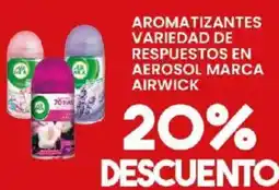 Alsuper airwick aromatizantes variedad de respuestos en aerosol oferta