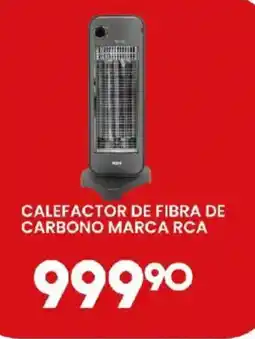 Alsuper Rca calefactor de fibra de carbono oferta