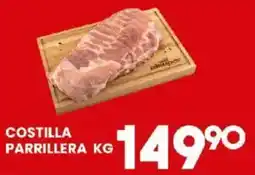 Alsuper Costilla Parrillera oferta