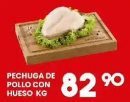 Alsuper Pechuga de pollo con hueso oferta