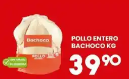 Alsuper Bachoco pollo entero oferta