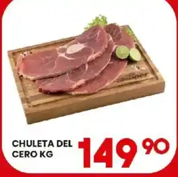 Alsuper Chuleta del cero kg oferta