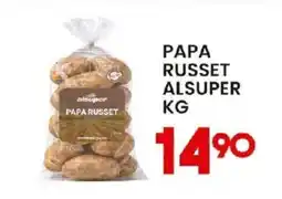 Alsuper alsuper papa russet oferta