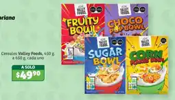 Soriana Súper Valley Foods Cereales oferta