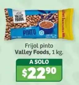 Soriana Súper Valley Foods frijol pinto oferta