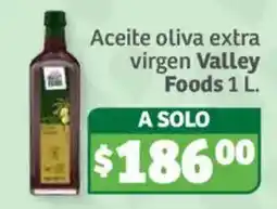 Soriana Súper Valley Foods Aceite oliva extra virgen oferta