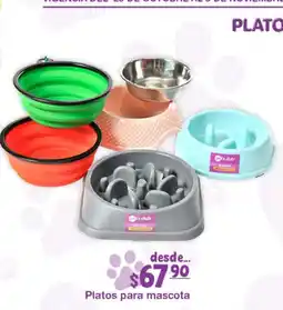 Fresko Platos para mascota oferta