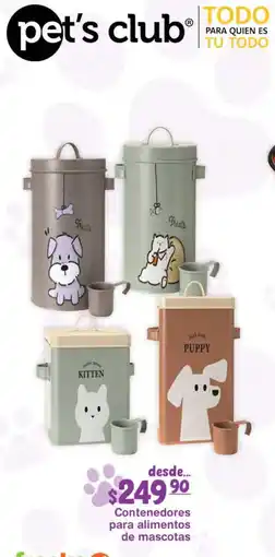 Fresko Contenedores para alimentos de mascotas oferta