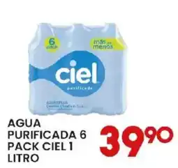 Alsuper Ciel agua purificada oferta