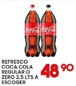 Alsuper Coca Cola Refresco Regular O Zero oferta