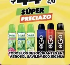 Merco Savile/ego - desodorantes en aerosol oferta
