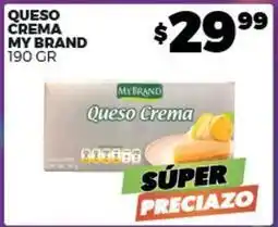 Merco My brand - queso crema oferta