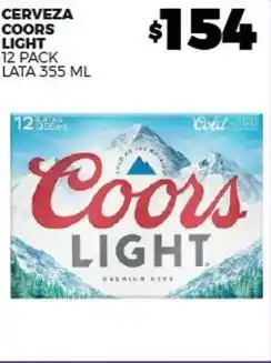 Merco Coors - cerveza light oferta