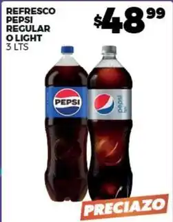 Merco Pepsi - refresco regular o light oferta