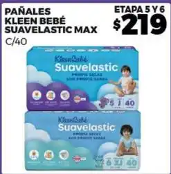 Merco Kleen bebé - pañales suavelastic max oferta