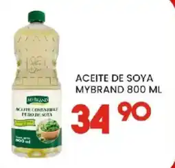 Alsuper mybrand aceite de soya oferta