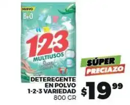 123 - detergente en polvo