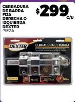 Merco Dexter - cerradura de barra dija derecha o izquierda oferta