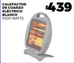 Merco Calefactor de cuarzo electrico blanco oferta