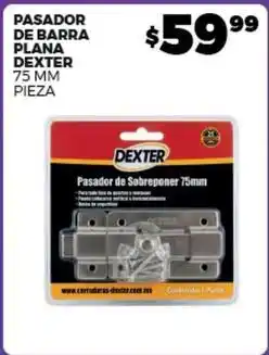 Merco Dexter - pasador de barra plana oferta