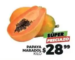 Merco Papaya maradol oferta