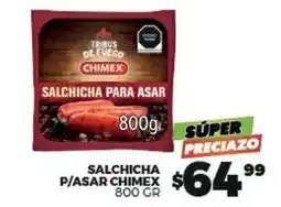 Merco Chimex - salchicha p/asar oferta