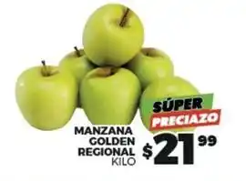 Manzana golden regional