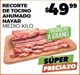 Merco Recorte de tocino ahumado nayar oferta