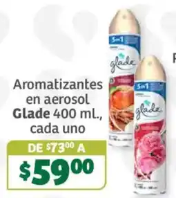 Soriana Súper Aromatizantes en aerosol Glade oferta