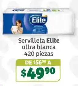 Soriana Súper Servilleta Elite ultra blanca oferta