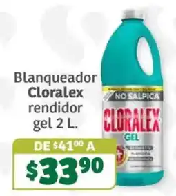 Soriana Súper Cloralex blanqueador rendidor gel oferta