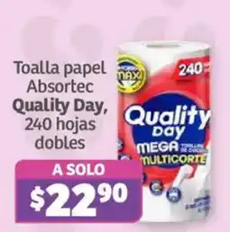 Soriana Súper Absortec Quality Day oferta