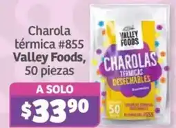 Soriana Súper Valley Foods charolas térmicas oferta