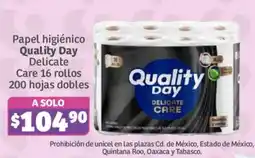 Soriana Súper Quality Day Delicate Care oferta
